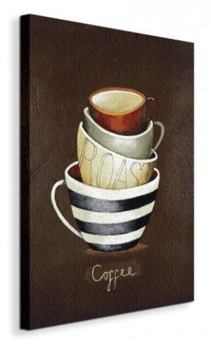 Coffee - Obraz na płótnie 40x50 cm