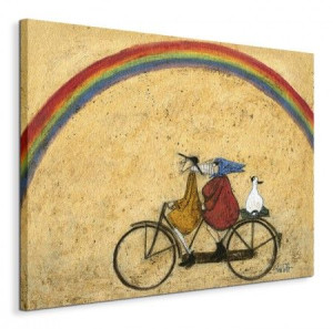 Sam Toft Somewhere Under A Rainbow - Obraz na płótnie 50x40 cm
