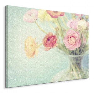 Spring Pastels - Obraz na płótnie 50x40 cm