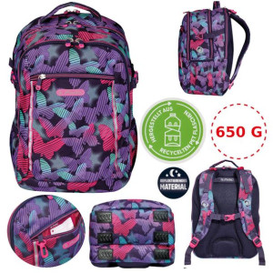 Plecak szkolny Ultimate Butterfly PET 24l HERLITZ