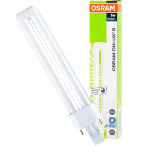 Świetlówka G23 DULUX S 9W 570lm 6500K OSRAM