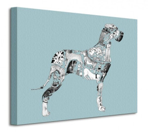 Great Dane - Obraz na płótnie 40x30 cm