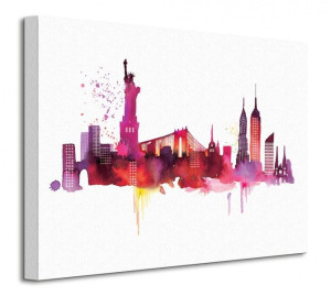 New York Skyline - Obraz na płótnie 40x30 cm