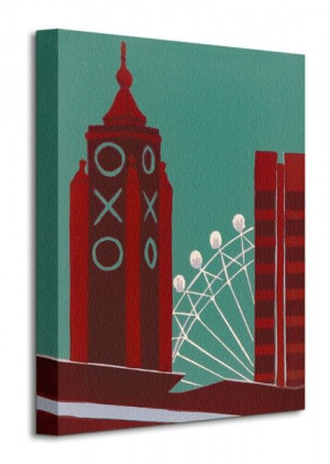 Oxo - Obraz na płótnie 30x40 cm