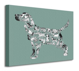 Cocker Spaniel - Obraz na płótnie 50x40 cm