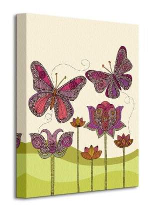 Butterflies - Obraz na płótnie 30x40 cm