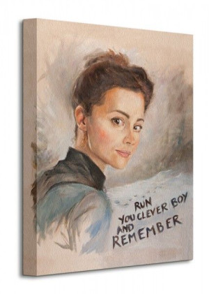 Doctor Who (Clara Painting) - Obraz na płótnie 30x40 cm