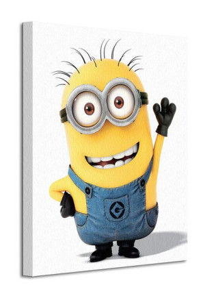 Minionki (Minion Wave) - Obraz na płótnie 40x50 cm