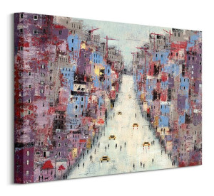 Downtown - Obraz na płótnie 50x40 cm