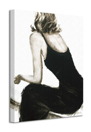 Little Black Dress II - Obraz na płótnie 40x50 cm