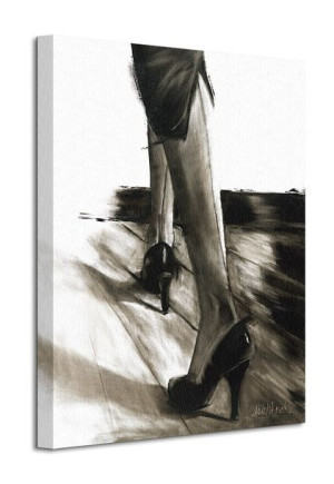 Little Black Dress IV - Obraz na płótnie 40x50 cm