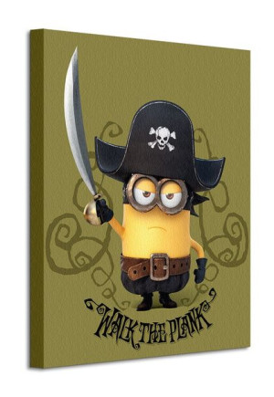 Minionki (Pirate) - Obraz na płótnie 40x50 cm