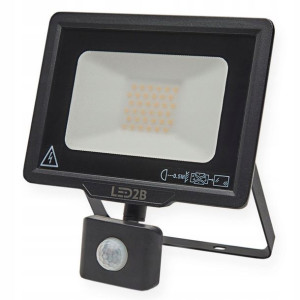 Naświetlacz Led Halogen Lampa 30w Z Czujnik Ruchu