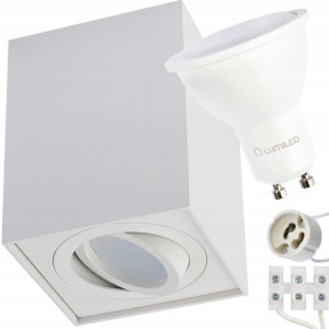 Oprawa Natynkowa HALOGENOWA TUBA 115mm + LED GU10