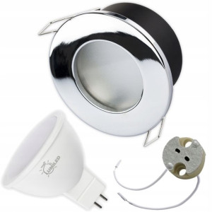 Oprawa Hermetyczna IP44 + LED MR16 6W łazienkowa