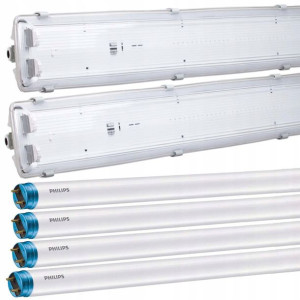 2x Oprawa HERMETYCZNA 120cm Świetlówka LED PHILIPS