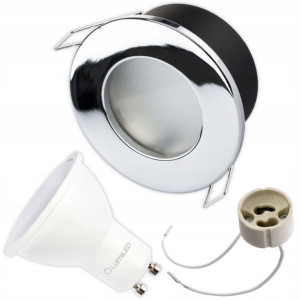 Zestaw Oprawa Hermetyczna + Led Gu10 1,5w Podbitka