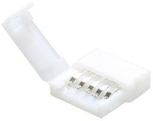 Złączka TAŚMY LED 10mm 2stronna zatrzask RGBW 5PIN