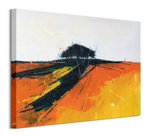 Autumn Trail - Obraz na płótnie 50x40 cm