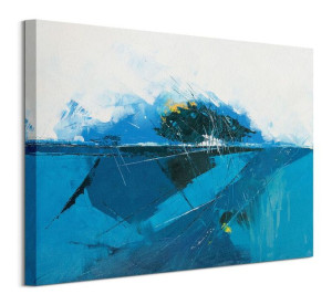Blue Copse - Obraz na płótnie 50x40 cm