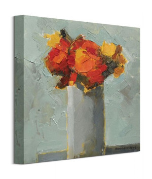 Marigolds - obraz na płótnie 40x40 cm