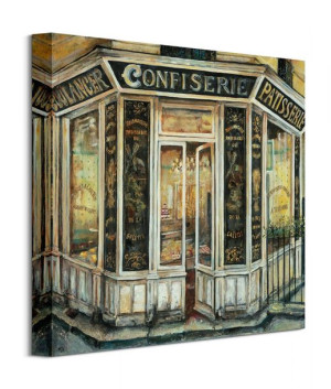 Confiserie - obraz na płótnie 40x40 cm