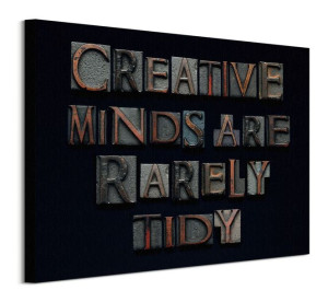 Creative Minds - obraz na płótnie 50x40 cm