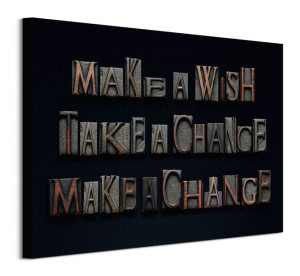 Make a Wish - obraz na płótnie 50x40 cm