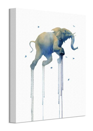 Journey 1 Elephant - obraz na płótnie 30x40 cm