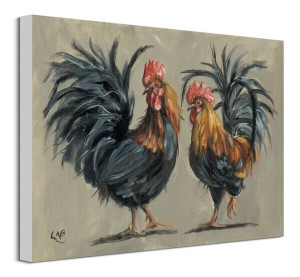 Cock-a-Hoop - obraz na płótnie 40x30 cm