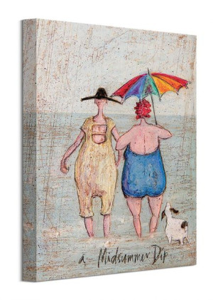 Midsummer Dip - obraz na płótnie 30x40 cm