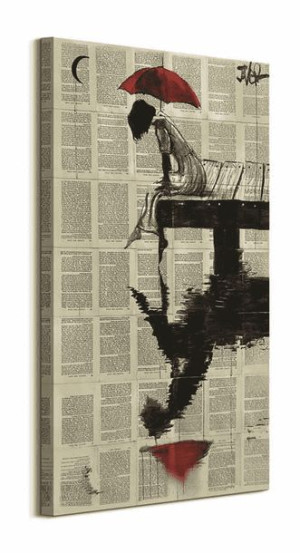 Serene Days - obraz na płótnie 30x60 cm