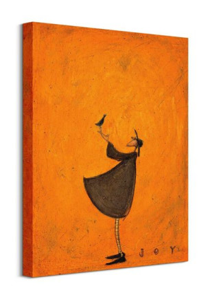 Joy - obraz na płótnie 40x50 cm