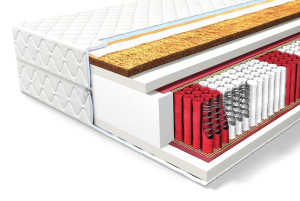 MATERAC Comfort Strong 180x200 Multipocket Kokos