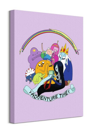 Adventure Time Pora na Przygodę - obraz na płótnie 40x50 cm