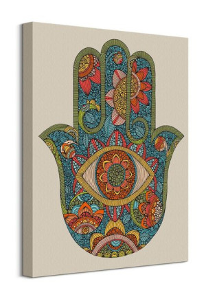Hamsa - obraz na płótnie 40x50 cm