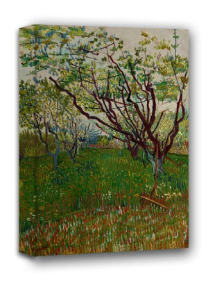 The Flowering Orchard, Vincent van Gogh - obraz na płótnie 70x100 cm