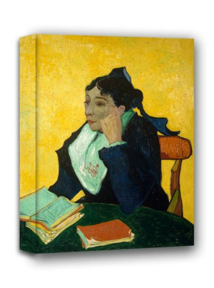 L’Arlésienne Madame Joseph-Michel Ginoux, Vincent van Gogh - obraz na płótn
