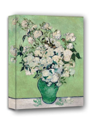 Roses, Vincent van Gogh - obraz na płótnie 20x30 cm