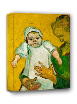 Madame Roulin and Her Baby, Vincent van Gogh - obraz na płótnie 60x80 cm