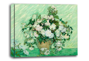 Roses 1890, Vincent van Gogh - obraz na płótnie 40x30 cm