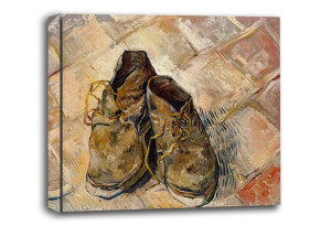 Buty, Vincent van Gogh - obraz na płótnie 60x40 cm