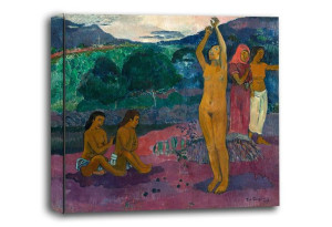 The Invocation, Paul Gauguin - obraz na płótnie 120x90 cm