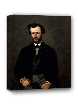 Antony Valabrègue, Paul Cézanne - obraz na płótnie 20x30 cm