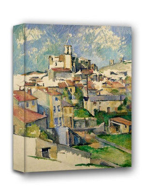 Gardanne, Paul Cézanne - obraz na płótnie 90x120 cm