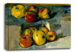 Apples, Paul Cézanne - obraz na płótnie 60x40 cm