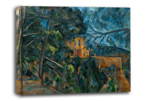 Château Noir, Paul Cézanne - obraz na płótnie 50x40 cm