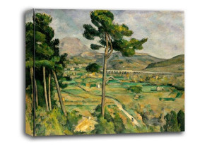 Mont Sainte-Victoire and the Viaduct of the Arc River Valley, Paul Cézanne