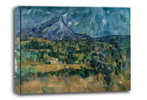 Mont Sainte-Victoire, Paul Cézanne - obraz na płótnie 50x40 cm