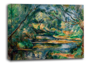 The Brook, Paul Cézanne - obraz na płótnie 60x40 cm